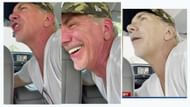 Lauter seen using racial slurs (image via WSB-TV)